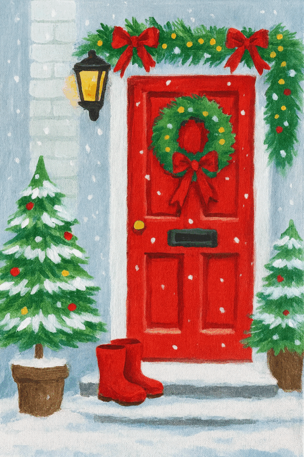 Paint and Sip 12.10.25 Home For The Holidays