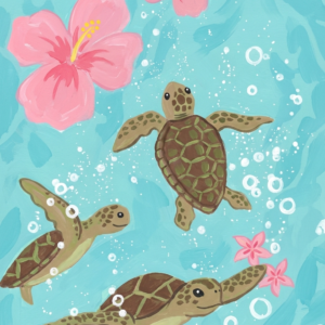 Paint and Sip 04.15.26 - Sea Turtles