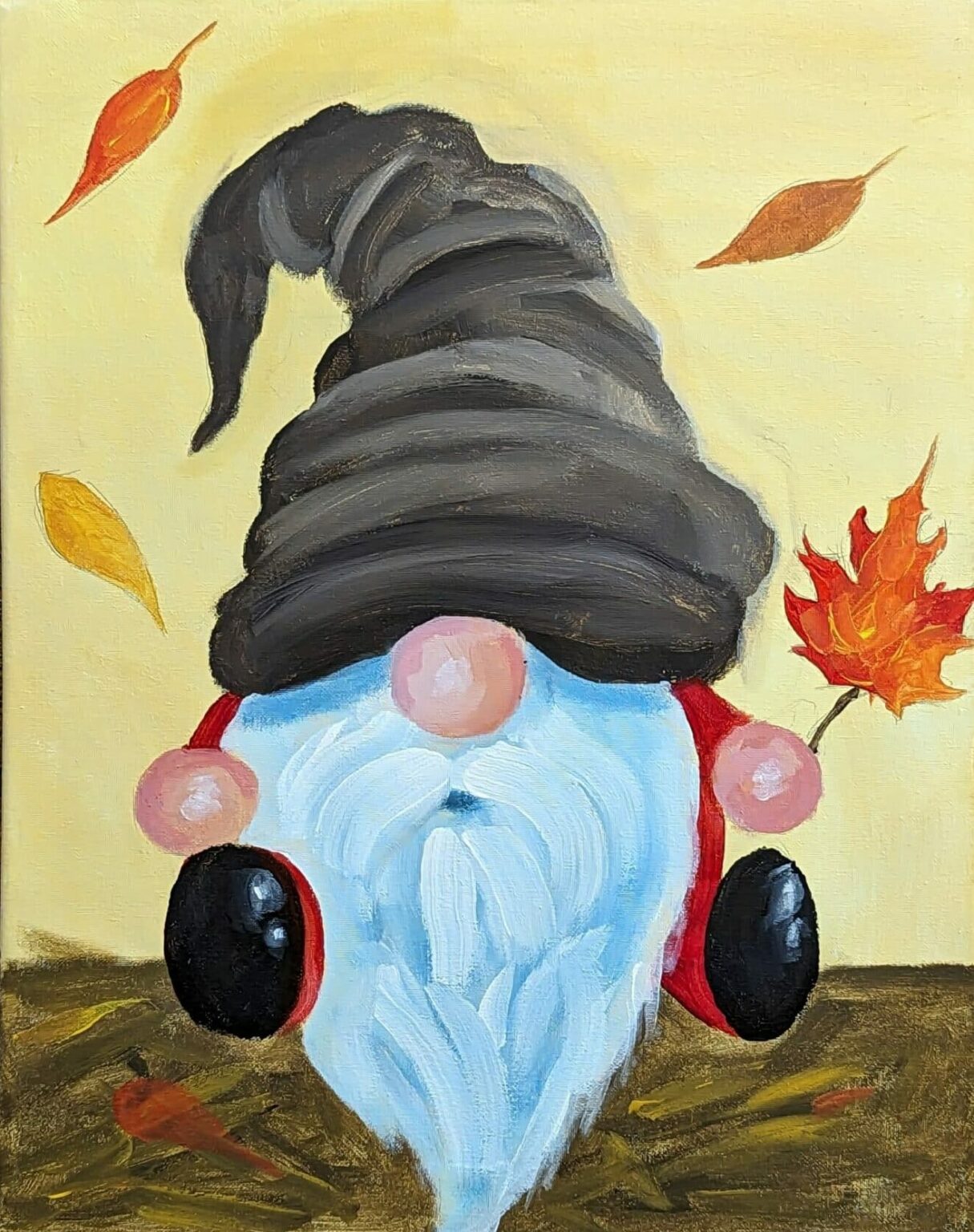 Paint and Sip 11.27.24 Fall Gnome MudHen Brewing Company