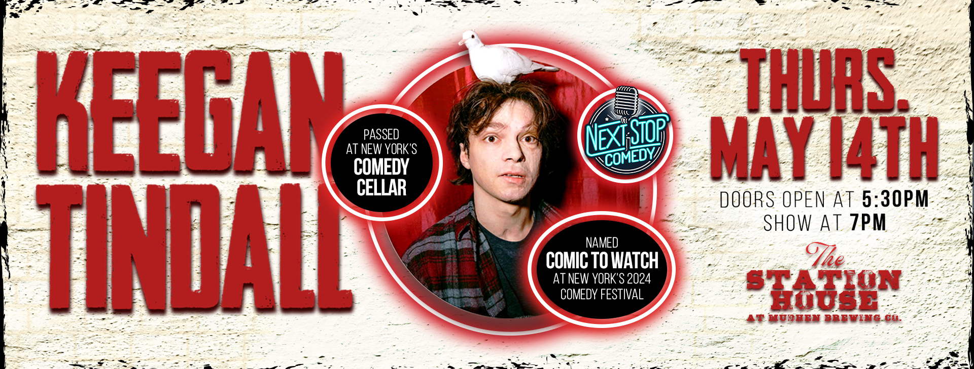 Slider MudHen Keegan Tindall Comedy Show 5.14