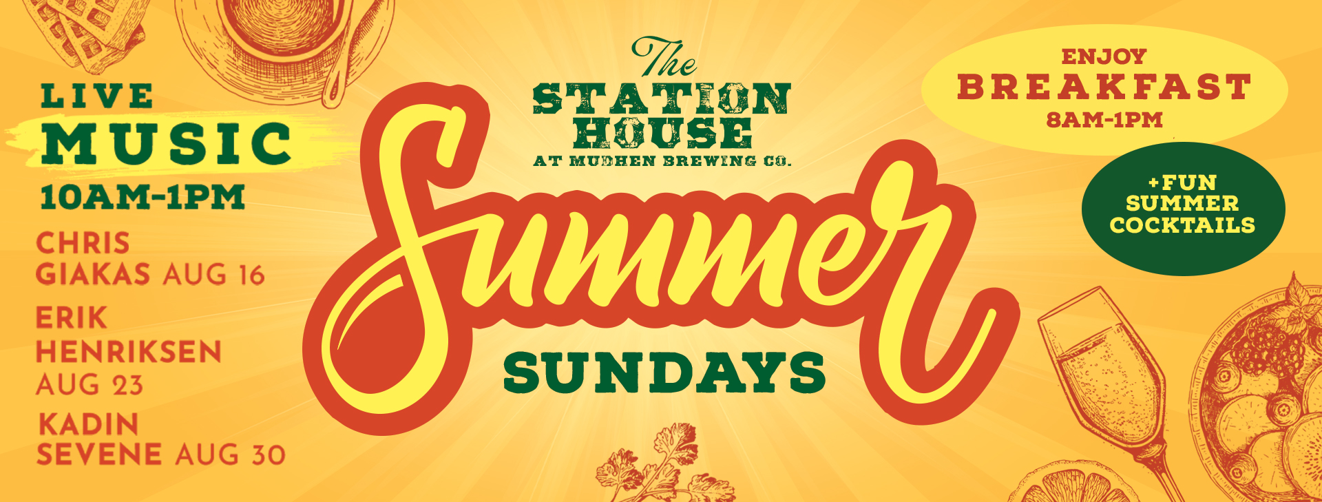 Slider Summer Sundays Station House 2026